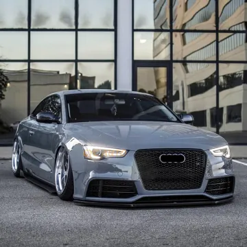 PP Bodykit Upgrade RS5 Front Bumper Grille for Audi A5 B8.5 8T S5 Sportback 2013-2015