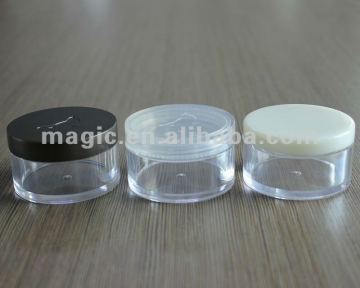 Cosmetic Loose powder jar container with sifter