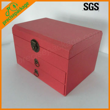 fashionable jewelry paper packaging boxes for gift