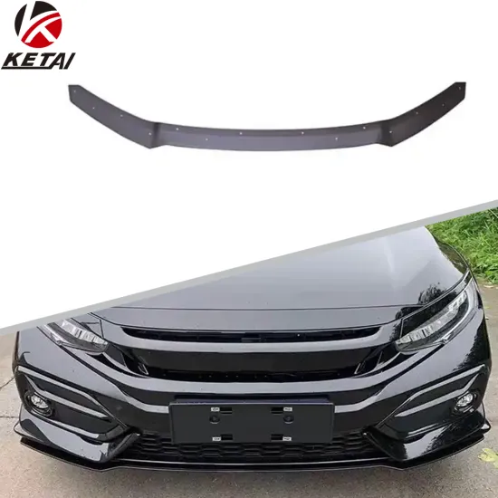 Factory Outlet Si Performance Style Auto Parts Front Lip for Honda CIVIC SI Bumper 2016+