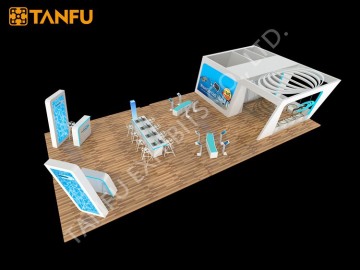 TANFU Customized 10m x 20m Modular Exhibition Booth for CES Show