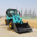 Four wheel drive low shed loaders