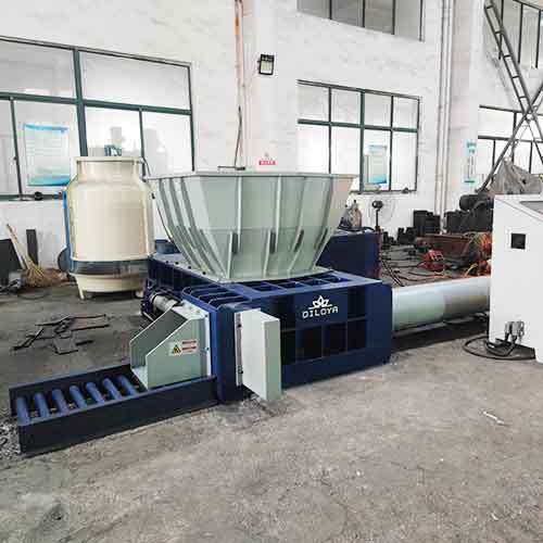 Automatic Stainless Steel Press Baler Non Ferrous Metal Scrap Hydraulic Baler Supplier