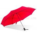 Parapluie pliant solide coupe-vent uni 3 couleurs