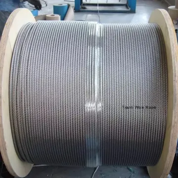AISI 316 7X7 5mm Stainless Steel Wire Rope