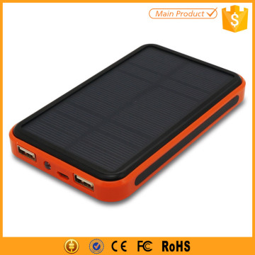 Solar kit waterproof solar power bank 10000mah for iphone 5s mobile phones