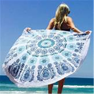 Buy Best Bed Bath Table Round Beach Towel​