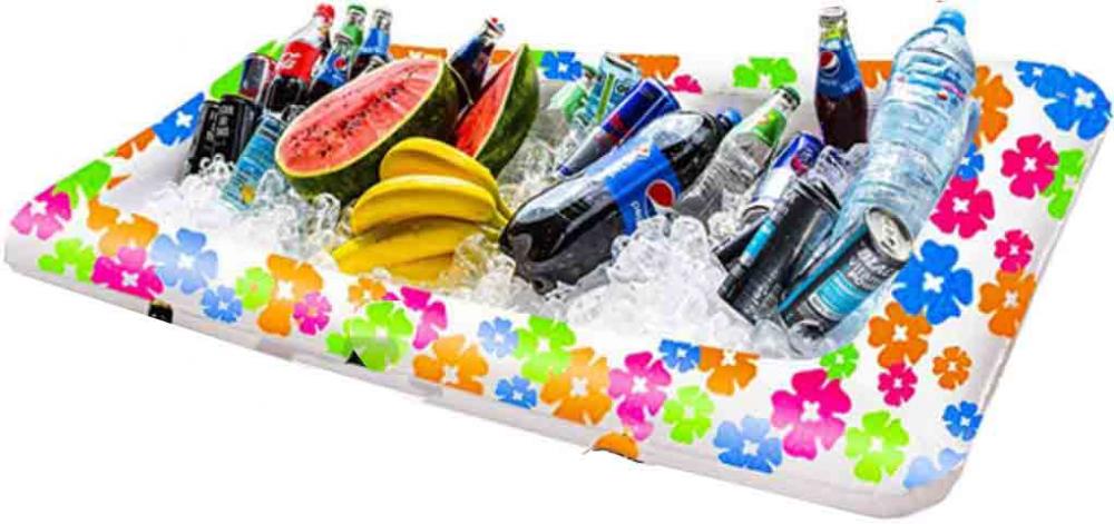 Inflatable Pool Table Serving Bar for Hot Summer