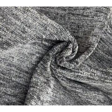 Tela de tapicería de chenilla a rayas con bloqueo de color clásico