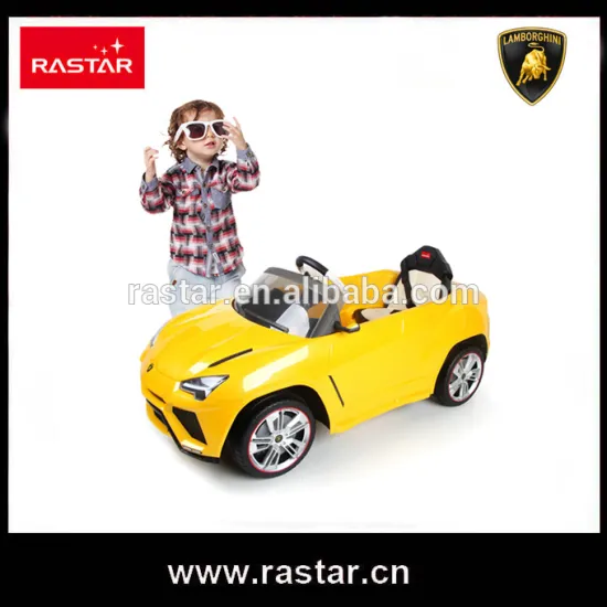 Rastar new children toys one seat ride on car with safety belt