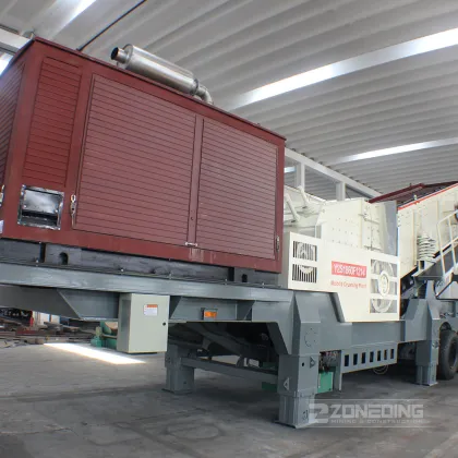 Good Mobility Mobile Impact Crushing Plant