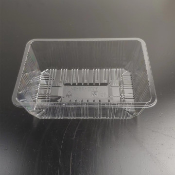 Clear thermoforming blister pet tray food grade box
