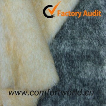 Faux Fur Upholstery Fabric With Acrylic Polyester