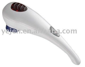 Handheld twin-peaks body massager with infrared (Masajeador con infrarrojo)