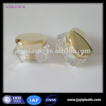 30g diamond acrylic cream jar cosmetic packaging jars for face cream clear acrylic cosmetic jar