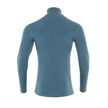 ODM OEM Men's 100% Merino Wool Fashion Casual Autumn Full Zip Jacket
