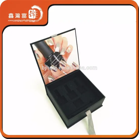 cardboard luxury paper packaging nail polish box