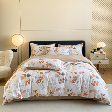 Cotton Bed Sheet Sets for Beds - 100% Cotton Printed Home Textiles
