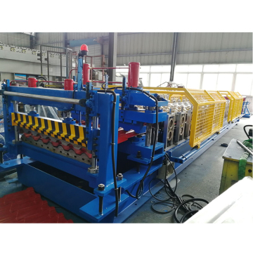 Terrazzo Roofing Tile Iron Sheet Making Machine - Tile Press Roll Forming Machine