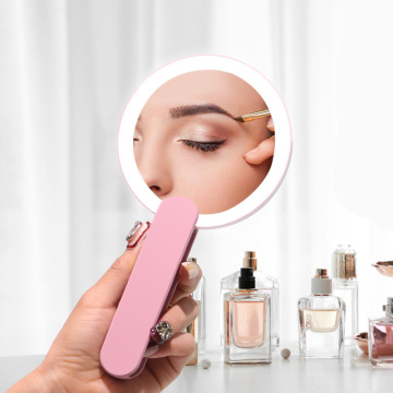 Wholesale Hollywood Style Portable Mini LED Makeup Mirror