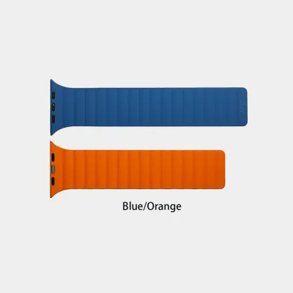 Polo Fitch Silicone Magnetic Watchband 42-49mm for 45mm/44mm Watches