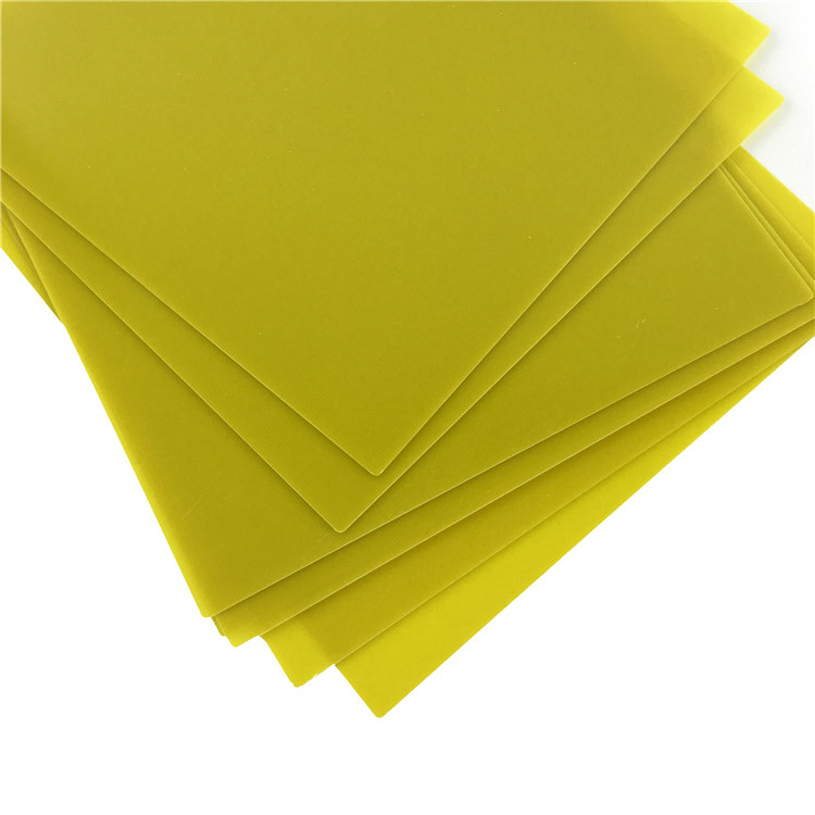Yellow Epoxy Plate