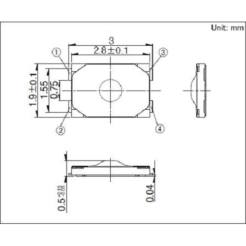 Alps Small Surface Mount Switch