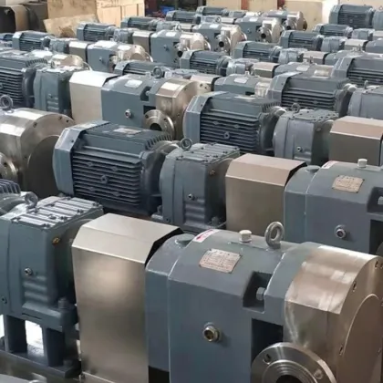 High-Viscosity Food Sanitary Lobe Rotor Pump - Dajiang Pumps Stainless Steel Rotor Pump