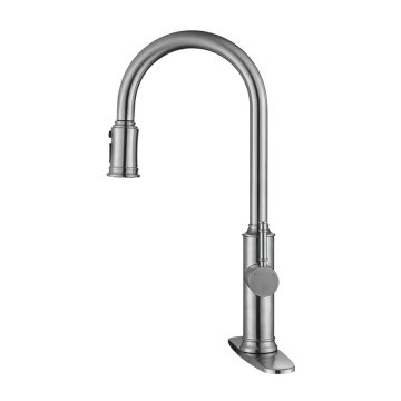 Tap Cegin Pres Faucet Arweiniol