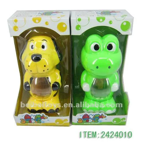 Plastic Cartoon Bubble Toys / Hot Summer Toys