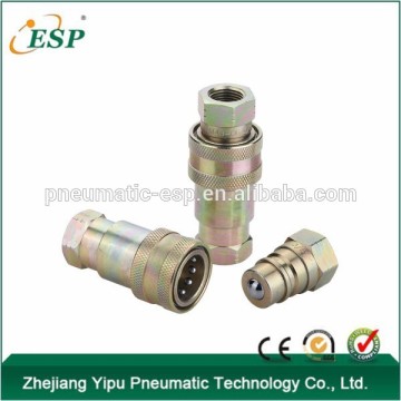 AS-S4 Ball Valves Type hydraulic brass quick connect couplings(Steel )