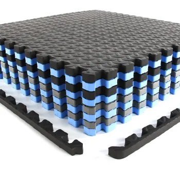 4cm Double-Sided Tatami Goma EVA Gym Floor Mats for Deadlift, Martial Arts, Prayer & Play