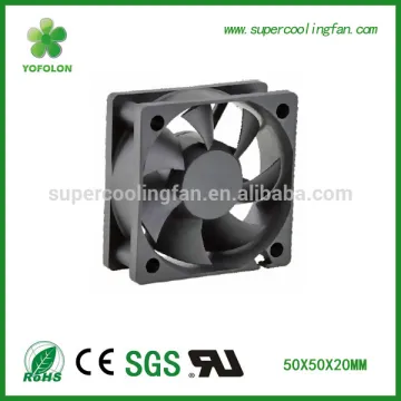 50x50x20mm 12V 24V DC axial fan 5500RPM 0.20A Small Cooling Fan
