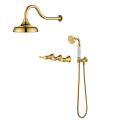 Oil Rubbed Bronze 3 Handle Shower Faucets