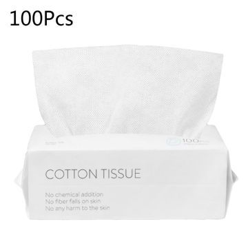 50/100pcs Disposable Face Towel Travel Cotton Makeup Wipes Facial Cleansing