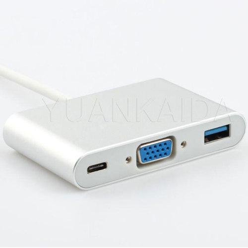 USB3.0 Type-C Female Adapter with VGA