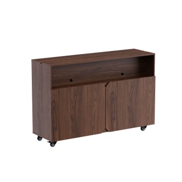 Wholesale OEM ODM Mobile Rolling TV Entertainment Center with Lift Cabinet & Storage