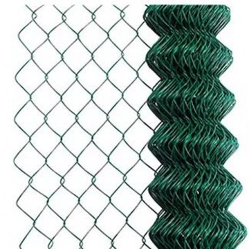 Diamond Mesh Fence: Secure Iron Wire Chain Link Security Fence