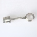 Adjustable Stainless Steel Handrail Fitting with Ring