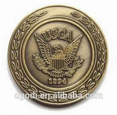custom made metal logo badge for USA client