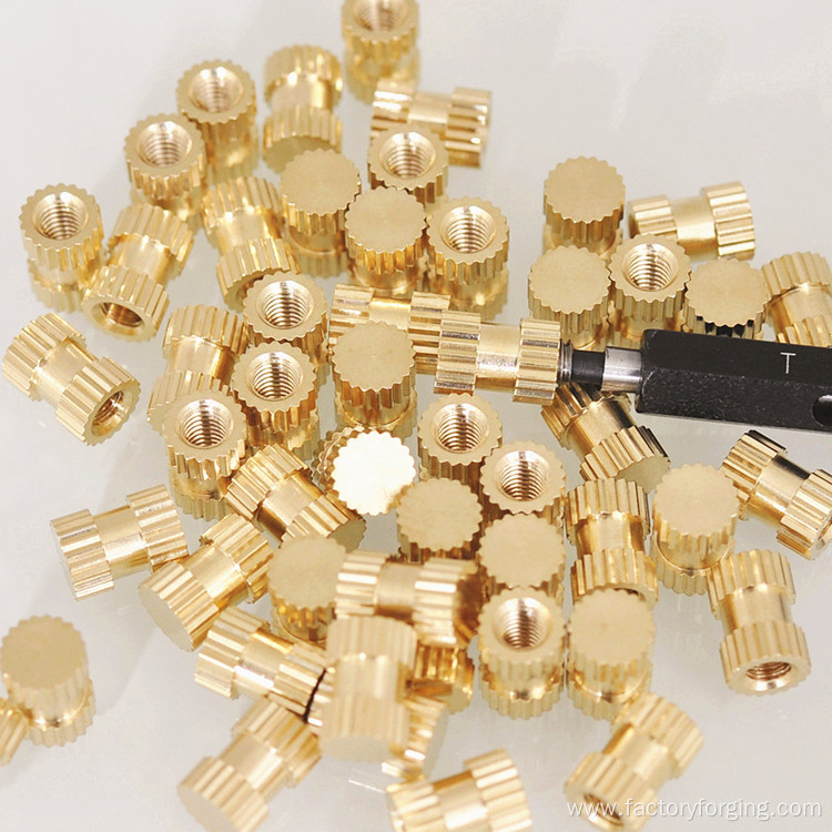 high precision brass cnc lathe parts