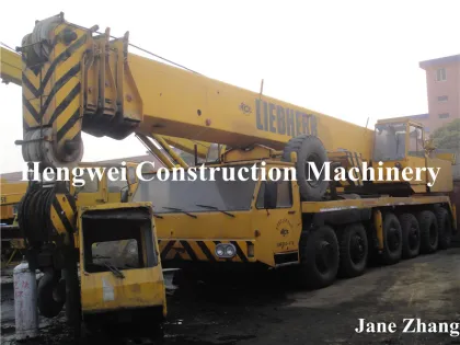 USED TRUCK CRANE LIEBHERR LTM1025
