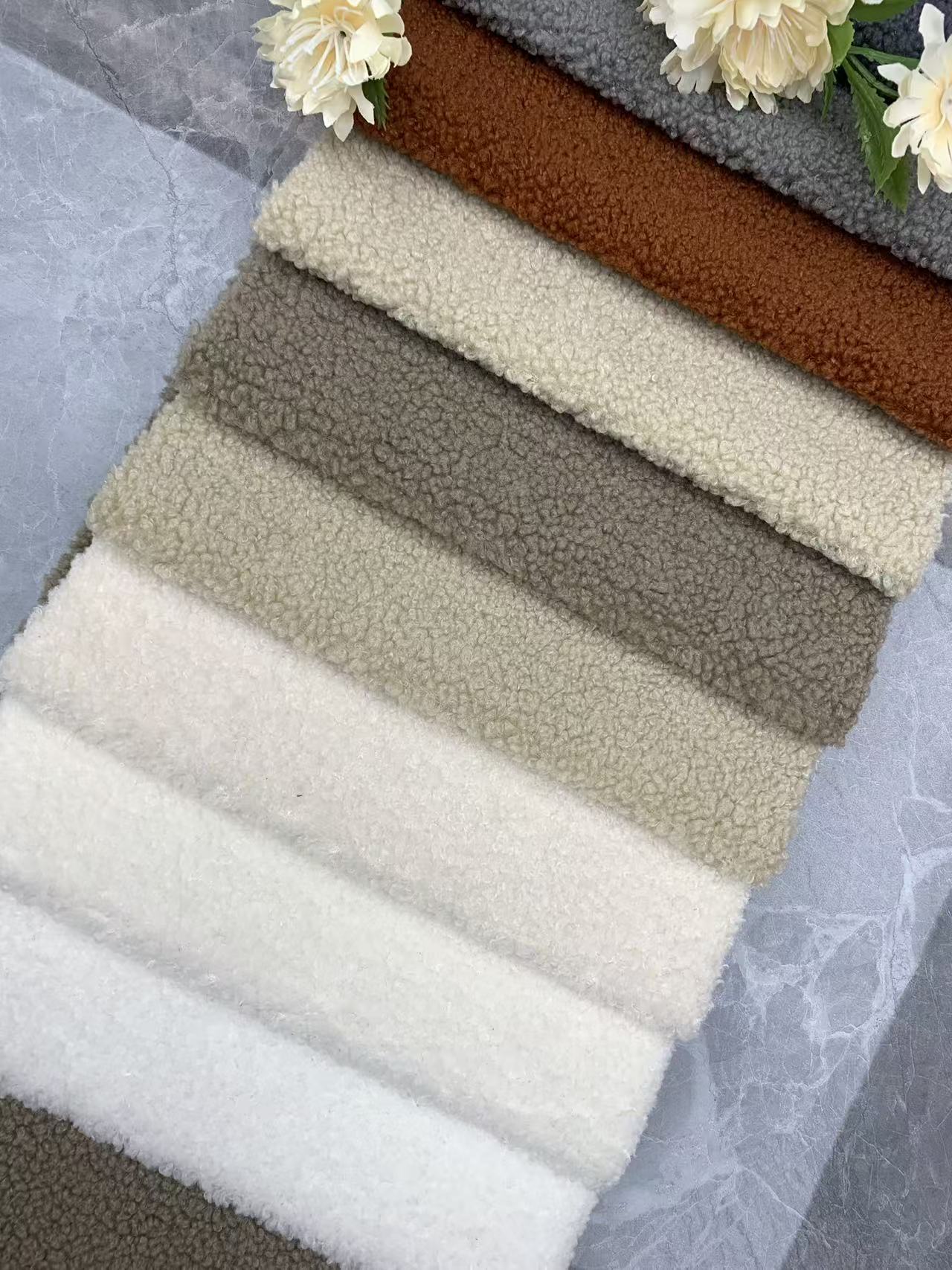 Soft Solid Color Sherpa Fabric