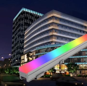 Barra di illuminazione dello stadio LED DMX512 - tubo LED RGB Controller DMX DC24V