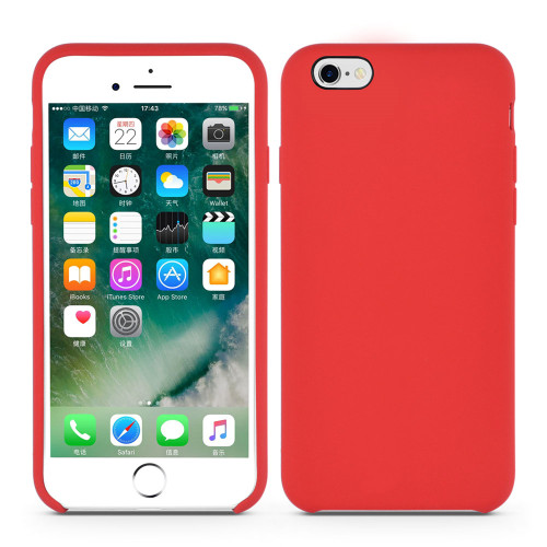 New arrival rubber silicone case for iphone 6