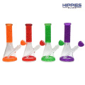 Glow In Dark Colorful Glass Beaker Bong