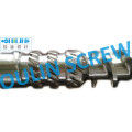 Bi-Metal Screw and Barrel for Crushed PE LDPE HDPE Film Recycling Extrusion