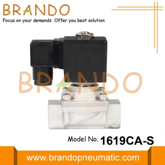 3/8'' 1/2'' Steam Stainless Steel Solenoid Valve 220V