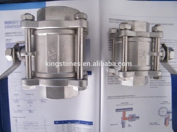 sanitary stainless steel no retention ball valve