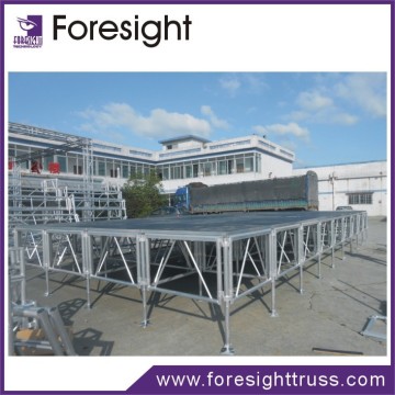4x4 adjustable decent stage indoor aluminum stage for sale